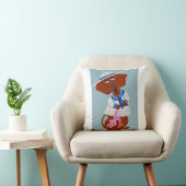 Dachshund in Sailor Suit クッション (椅子)