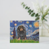 Dachshund (LHBT) – スターリーナイト ポストカード (スタンド正面)