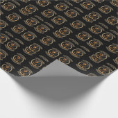 Dachshund little legs big attitude ラッピングペーパー (角)