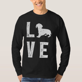 Dachshund Love  1 Tシャツ