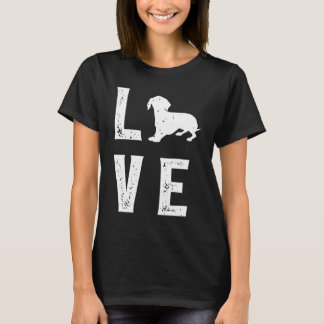 Dachshund Love  1 Tシャツ