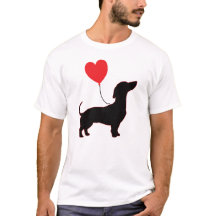 Dachshund Love Balloon：ダシュントパパ版