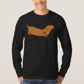Dachshund Love Tシャツ (正面)