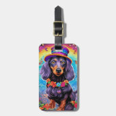 Dachshund Luggage Tags ラゲッジタグ (正面縦)