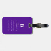 Dachshund Luggage Tags ラゲッジタグ (裏面横)