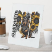 Dachshund Mama 台座サイン (インサイチュ)