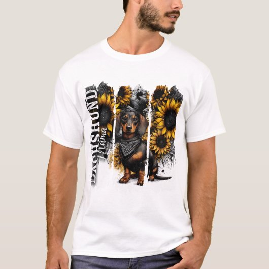 Dachshund Mama  Tシャツ (正面)