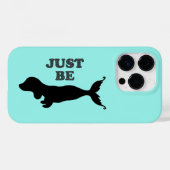 Dachshund Mermaid iPhone 14 Pro Maxケース Case-Mate iPhoneケース (裏面 (横))