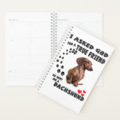 Dachshund Miniature Gift, Sausage Dog, Weenie Wog, プランナー手帳 (ディスプレー)