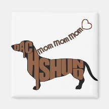 Dachshund Mom – ブラックとタンドキシー – ハートリーシュ