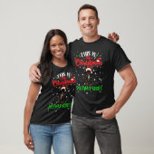 Dachshund Pajama Dog Xmas Tシャツ (ユニセックス)