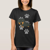 Dachshund Paw Tシャツ (正面)