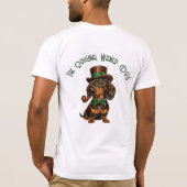 Dachshund Portrait - The Original Wiener Dog Tシャツ (裏面)
