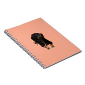 Dachshund Puppy ノートブック (右側)