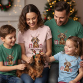 Dachshund Reindeer Tシャツ