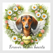 Dachshund Remembrance  ウィンドウサイン (シート)
