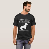 Dachshund Rescue – 私のDachshundが私を救出 Tシャツ (正面フル)
