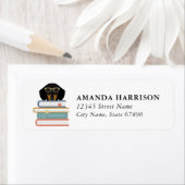 Dachshund Return Address Labels ラベル (インサイチュ)