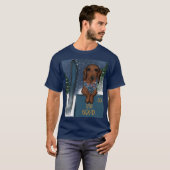 DACHSHUND  Tシャツ (正面フル)