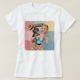 Dachshund Tシャツwiener犬ソーセージ犬の犬の犬の犬の犬の犬 Tシャツ