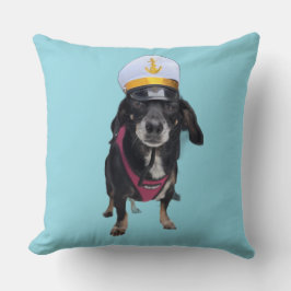 Dachshund the Sailor クッション