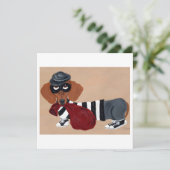 Dachshund Treat Thief Burglar シーズンカード (スタンド正面)