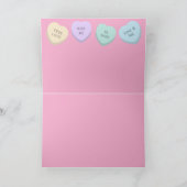 Dachshund Valentine Card シーズンカード (内部)