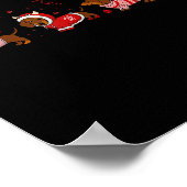 Dachshund Valentine Dachshund Valentine’s Day Saus ポスター (角)