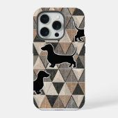 Dachshund Walking iPhoneケース (裏面)
