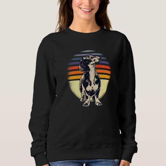 Dachshund Wiener Dog Breed  89 スウェットシャツ (正面)