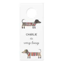 Dachshund Wiener Dog Personalized