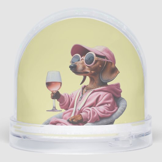 Dachshund Wine Drinker (裏面)