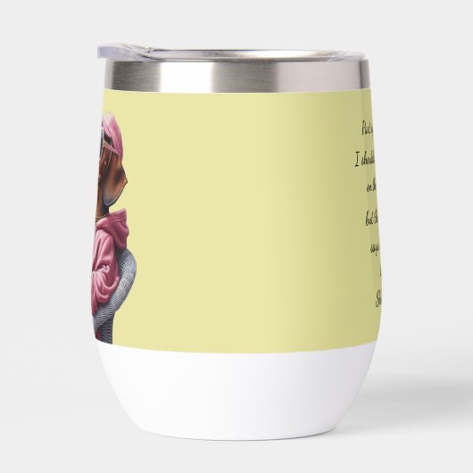 Dachshund Wine Drinker (右面)