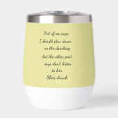 Dachshund Wine Drinker (正面)