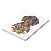 Dachshundsすべてを改善する ノートパッド (回転)