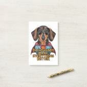 Dachshundsすべてを改善する ポストイット (デスク上)