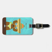 Dachshunds荷物タグ ラゲッジタグ (正面横)