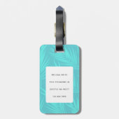 Dachshunds荷物タグ ラゲッジタグ (裏面縦)