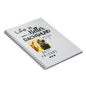 Dachshunds Friendsの写真で最高の生活が良い ノートブック (右側)