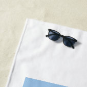  Dachshunds in a Hippie Car ビーチタオル (インサイチュ)