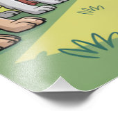 Dachshunds Little Dog, Big Attitude フォトプリント (角)