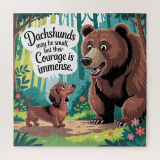Dachshunds May Be Small ジグソーパズル