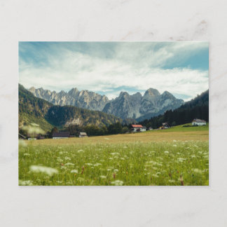 Dachstein Mountains，オーストリア写真はがき シーズンポストカード
