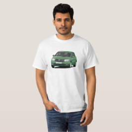 Dacia Sanderoのイラストレーション-緑 Tシャツ