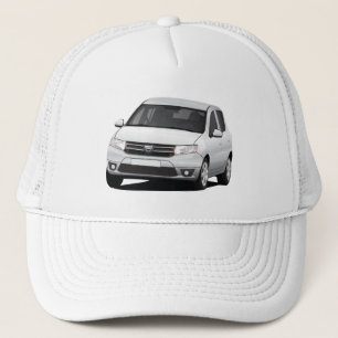 Dacia Sandero -イラストレーション-青 キャップ