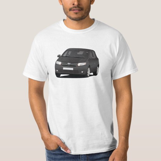 Dacia Sandero -黒 Tシャツ (正面)