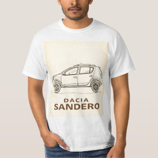 Dacia Sandero: Simple, Smart, and Stylish Tシャツ