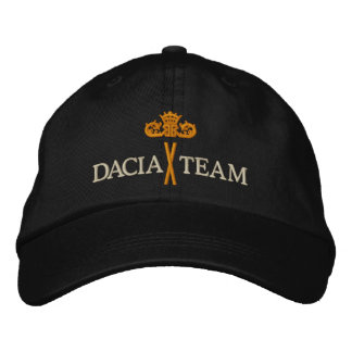 DACIA TEAM with Crown - 001 刺繍入りキャップ