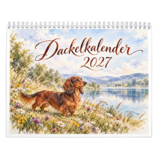 Dackelkalender 2027 カレンダー