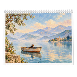 Dackelkalender 2027 Mediterrane Träume カレンダー
